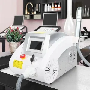 Portable Nd Yag Picosecond Q Switched Laser Tattoo Removal Machine for Face Eyebrow Skin Care and Beauty Salons