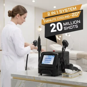 Portable New Design Picosecond Nd Yag Laser Tattoo Removal Machine With 532nm 1064nm 1320nm Carbon Peeling For Beauty Salon