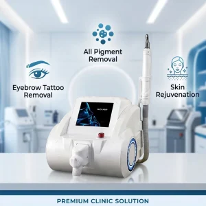 Portable Pico Second Laser Machine 5 Wavelength Heads Tattoo Removal Carbon Peeling Skin Whitening Salon Beauty Equipment