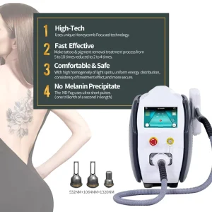 Portable Power Supply for Q Switch Tattoo Removal Machine Pico Laser ND Yag Laser Skin Rejuvenation Model AL1 Beauty Salons