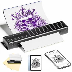 Portable TP81 Tattoo Transfer Printing Machine Professional Small Size Equipment with Factory Price Color Style