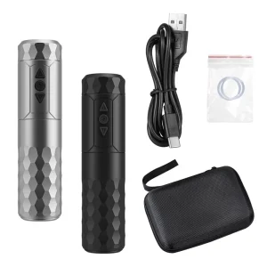 Portable Tattoo Machine Pen Wireless Powerful Battery Coreless Motor Tattoo Rotary Gun for Body Art Tattoos