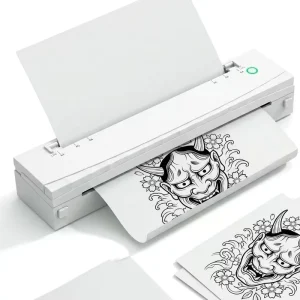 Portable Tattoo Transfer Copier Rechargeable Thermal Stencil Printer for Artists