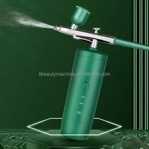 Portable USB Household Oxygen Therapy Skin Moisturizing Nano Technology Jet Peel Injector Facial WaterSpray Gun Airbrush