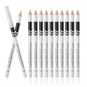 Portable White Waterproof Long Lasting Eyeliner and Eye Shadow Pencil Permanent Makeup Accessories