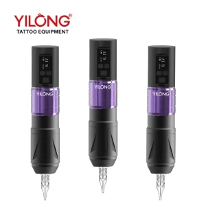 Portable Wireless Tattoo Gun Machine with Rechargeable Battery Convenient Pen Style