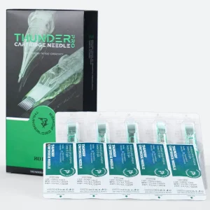 Power Green Cartridge Needles 20 Pcs/box RS Model Universal Permanent Makeup Tattoo Needle