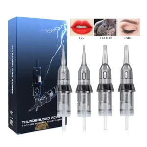 Power Tattoo Cartridges Needle PMU Full Membrane Cartridge Needles for Body Art and Eyebrow Tattoo