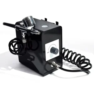 Powerful Compressor Complete Airbrush Kit for Tattoo Art Nail Salon Body Painting Gravity Feed Cake Airbrush for Cake Decoration