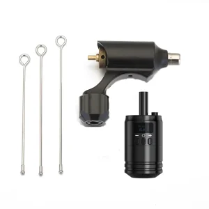 Powerful High-speed Brushless Motor Rotary Tattoo Motor Machine with Electric Adjustable Tattoo Wireless Battery Grip