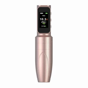 Powerful Motor 2.2-3.7mm Adjustable Stroke Professional Wireless Tattoo Pen Gun Machine for Beginners