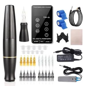 Powerful Motor Tattoo Machine Permanent Makeup Machine Kit Professional Tattoo Complete Tattoo Kits Body Art
