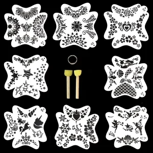 Practice Board Paint Markers Kit Face Painting Template for Kids