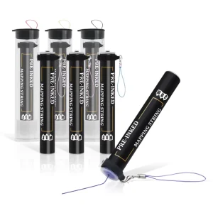 Pre-inked 30M Mapping String Thread Permanent Makeup Eyebrow Positioning String in Bottle Shaping Measuring Tools