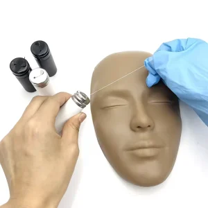 Pre-inked Eyebrow Thread for Microblading and Permanent Makeup Brow Mapping String Accessory