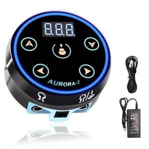 Precise Digital Dual Mode 3.4A Aurora II Tattoo Equipment for Tattoo Pen Professional Dual Tattoo Power Supply