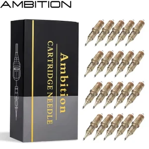 Premium 20pcs 1RL 3RL 5RL 7RL 9RL 11RL 14RL 5RM 7RM 9RM 23RM 25RM 7RS 5M1 7M1 M1 RM RS RL Tattoo Needles Cartridges