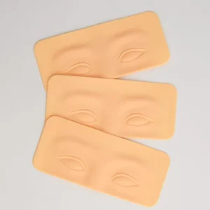 Premium 3D Tattoo Practice Skin Eyebrows Simulation Skin Thickening Silicone Easy Color Suitable for Tattoo Practitioners
