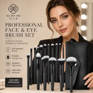 Premium Cosmetic Brush Set Professional Makeup Tool Kit Soft Bristle Beauty Brushes OEM ODM Manufacturer