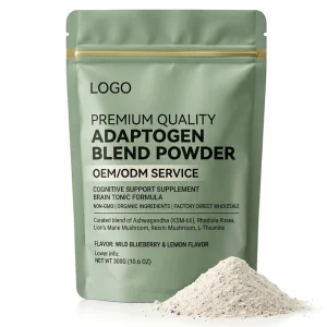 Premium Quality Bulk Energy Balance Adaptogen Blend Powder ISO HACCP Custom Formula Mental Clarity Performance Adult