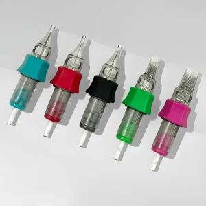 Premium Quality Permanent Tattoo Cartridges E.O.GAS Sterilized 316 Stainless Steel Tattoo Needles for Permanent Makeup Body Art