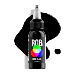 Premium Quality Private Label Pure Black Tattoo Ink 30ML REACH Certified Available Professional Tattoo Supply Body Art