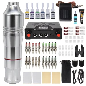 Premium Quality Rotary Tattoo Pen Machine Kit for Tattoo Cartridge Needles
