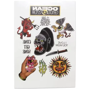 Premium Quality Waterproof Long-lasting Fashion Water Transfer Printing Tattoo Stickers for High Quality Promotions