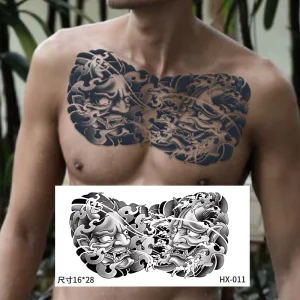 Price Water Transfer Paper PET Film Temporary Tattoo Stickers 10 15 Days Lasting Juice Ink for Men Women Chest Breast