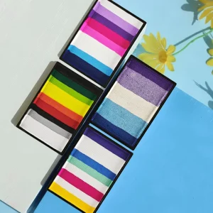 Pride Flag Split Cake Face Paint Water Based Festival