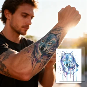 Printable Inkjet Tattoo Transfer Paper Water Resistant Temporary Body Art Sheets