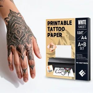 Printable Temporary Tattoo Paper For Inkjet Printer Water Transfer Body Art Sheet For Children Adult Party Crafting