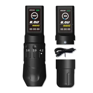 Printer Temporary Pen Permanent Makeup Beginner Rechargeable Digital Kit Professional Rotary Tattoo Machine