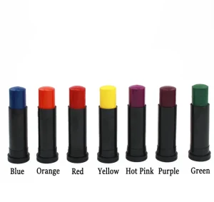Private Label 10 Color Waterproof Oil Paint Stick for Body Painting for Sports Colorful Makeup Supply