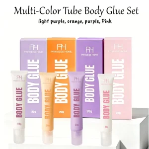 Private Label 20g Festival Use Mild No Irritating Adhesive Texture Pastel Body Glue Kit