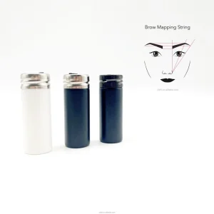 Private Label 20m Pre Inked Black Brow Mapping String Permanent Makeup Accessory
