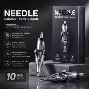 Private Label Disposable Permanent Tattoo Needle Cartridge 0.3mm 0.35mm Professional Round Liner Tattoo Cartridge Needles