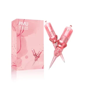 Private Label Heart High Quality Pink Professional Permanent Makeup Tattoo Cartridge More Stable