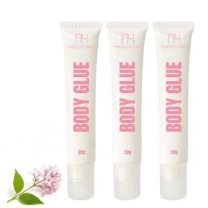 Private Label Lightweight Non-Greasy Water Soluble Easy Clean Invisible Bond For Beauty Accessories Body Glue