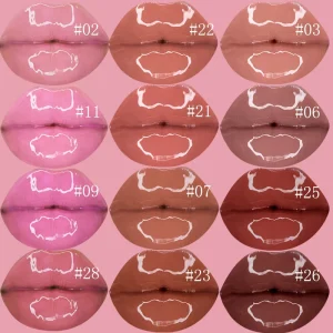 Private Label Lip Gloss Non Sticky Vegan Moisturizing Lip Gloss OEM Supplier