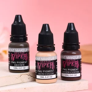 Private Label Liquid Easy to Color Permanent Makeup Ink Microblading Pigment for Eyebrow