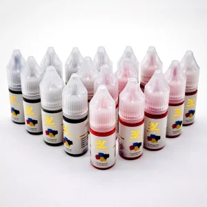 Private Label Low MOQ Organic Biologic PMU Pigment Ink Tattoo Ink Professional Brow Lip Pigments Microblading Liquid Pigmen
