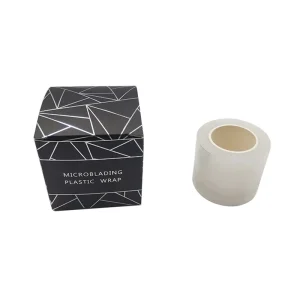 Private Label PMU Accessories Clear Preservative Tattoo Cling Film for Microblading Permanent Makeup Eyebrow Plastic Wrap Cover