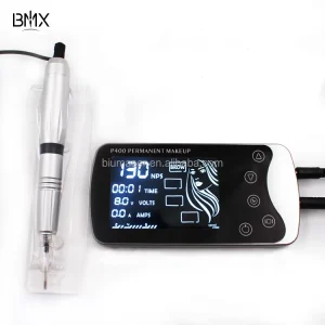 Private Label PMU Machine Permanent Makeup Microblading Eyebrow Machine Tattoo Biomaser P400 Dermographe Digital Permanent Kit
