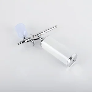 Private Label Personal Airbrush Compressor Kit 0.3mm Nozzle 25PSI Trigger Gun for Nail Art & Tattoo
