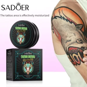 Private Label Tattoo Shop Exclusive Tattoo Color Care Cream Moisturizing and Fixing Tattoo Body Lotion