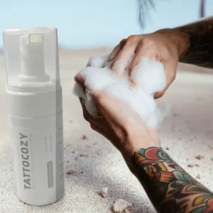 Private Label Tattoo Wash Cleanser Foam Before and After Care Permanent Makeup Accessories