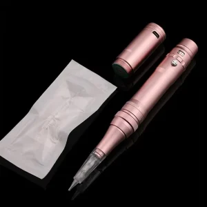 Private Label Wireless Tattoo Gun Pen Kit Digital Battery Rotary Microblading Permanent Makeup Machine