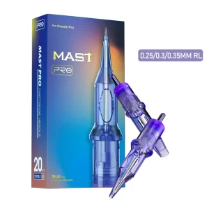 Pro 0.25mm 0.3mm 0.35mm Professional Make up Needles Tattoo Eyebrow Needles RL 20pcs box