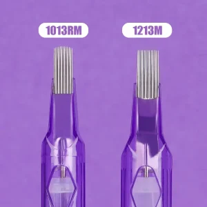 Pro 0.35mm Microblading Tattoo Needles M 1 Disposable Sterilized Safety for Tattoo Machine